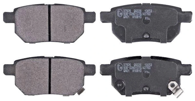 Image of A.B.S. 37926 Brake pad set with acoustic wear warning Brake Pad Set,disc brake (402)