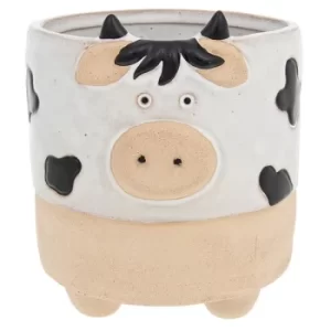 Image of Pot Pals Cow Planter Large