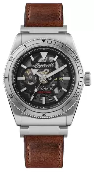 Image of Ingersoll I13901 The Scovill Automatic (43mm) Black Dial / Watch