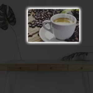 Image of 4570KDACT-004 Multicolor Decorative LED Lighted Canvas Painting