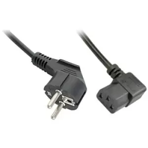 Image of LINDY Current Cable [1x PG plug - 1x IEC C13 socket ] 5m Black