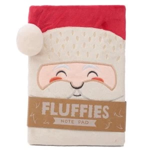 image of Christmas Santa Fluffies Notepad/Notebook