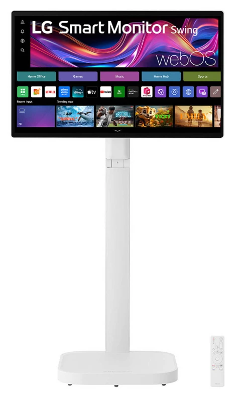 Image of LG 32U889SA-W 32" IPS 4K Ultra HD Touch Swing Smart Monitor 32U889SA-W.AEK