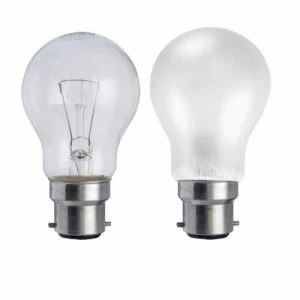 Image of Status 60W Bayonet Cap GLS Bulb - Clear - 10 Pack