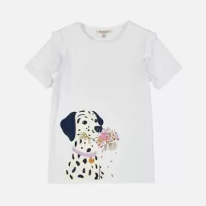 Image of Barbour Girls Littlebury Tee - White - XL (12-13 Years)