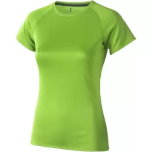 image of Elevate Womens/Ladies Niagara Short Sleeve T-Shirt (L) (Apple Green)