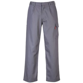 Image of BZ31GRR4XL - sz 4XL Bizweld FR Cargo Pant - Grey - Portwest