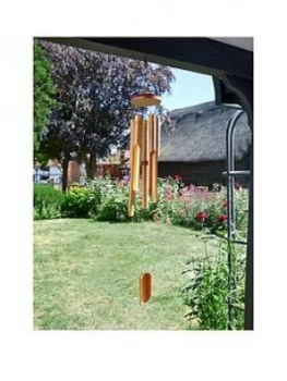 image of Smart Solar Bamboo Windchime