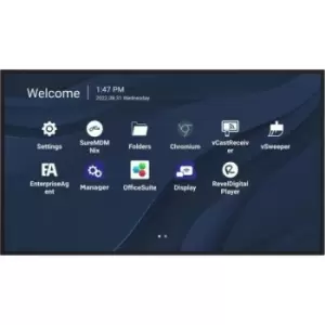 Image of Viewsonic CDE9830 interactive whiteboard 2.49 m (98") 3840 x 2160 pixels Touch Screen Black USB
