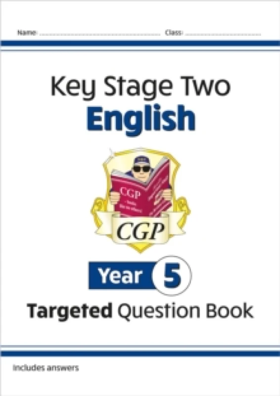 Image of CGP Books KS2 English Year 5 Targeted Question Book Paperback Multi