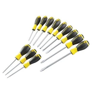 Stanley Tools 0-60-212 Essential Screwdriver Set, 12 Piece SL/PH/PZ/TX