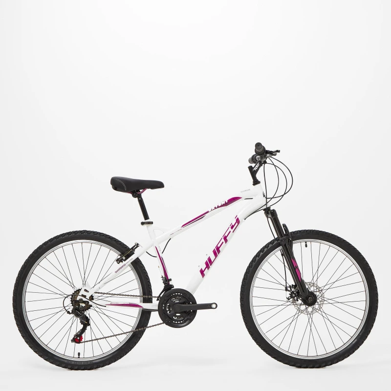 Image of Huffy Adults Extent 26 Hardtail Bikes Gloss White unisex One Size