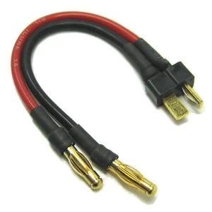Image of Etronix Male Deans To Two 4.0Mm Male Connector Adapter
