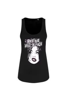 image of Halloween Resting Witch Face Floaty Tank