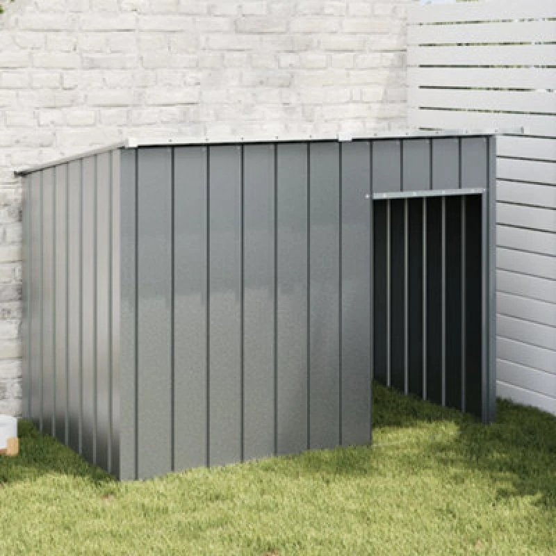 Image of VIDAXL Dog House with Roof Anthracite 153x91x110cm Galvanised Steel Vidaxl 8721012381063