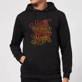 image of Fantastic Beasts No-Maj Hoodie - Black