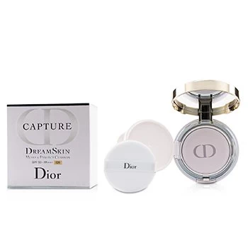 Image of Christian DiorCapture Dreamskin Moist & Perfect Cushion SPF 50 With Extra Refill - # 020 (Light Beige) 2x15g/0.5oz