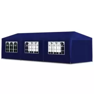 image of Vidaxl Party Tent 3x9 M Blue