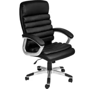 image of TecTake Paul Synthetic Leather Office Chair - Black