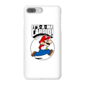 Image of Nintendo Super Mario Cardio Phone Case - iPhone 8 Plus - Snap Case - Gloss