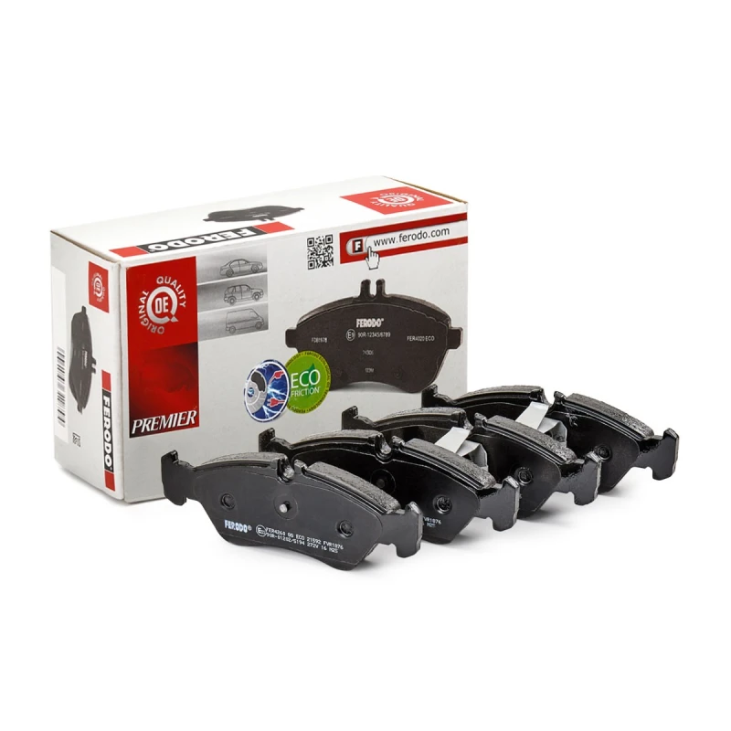 Image of Brake pad set FERODO FVR1876