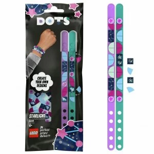 image of LEGO DOTS Starlight Bracelets Tiles Jewellery Set 41934