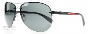 Prada Sport PS56MS Sunglasses Black 1BO1A1 65mm