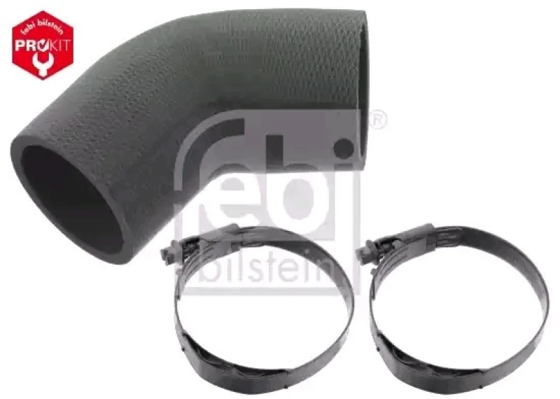 Image of FEBI BILSTEIN 49057 Radiator Hose OE Turbo NEW, Silicone, with clamps Silicone Radiator Hose (475)