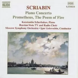 Image of Piano Concerto Prometheus The Poem of Fire by Vitaly Ivanov CD Album