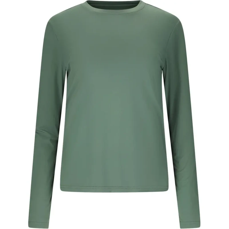 Image of Athlecia Womens long sleeve T-Shirt Athlecia Almi V2 Vert Female 42