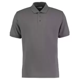 Image of Kustom Kit Mens Klassic Superwash Short Sleeve Polo Shirt (5XL) (Charcoal)