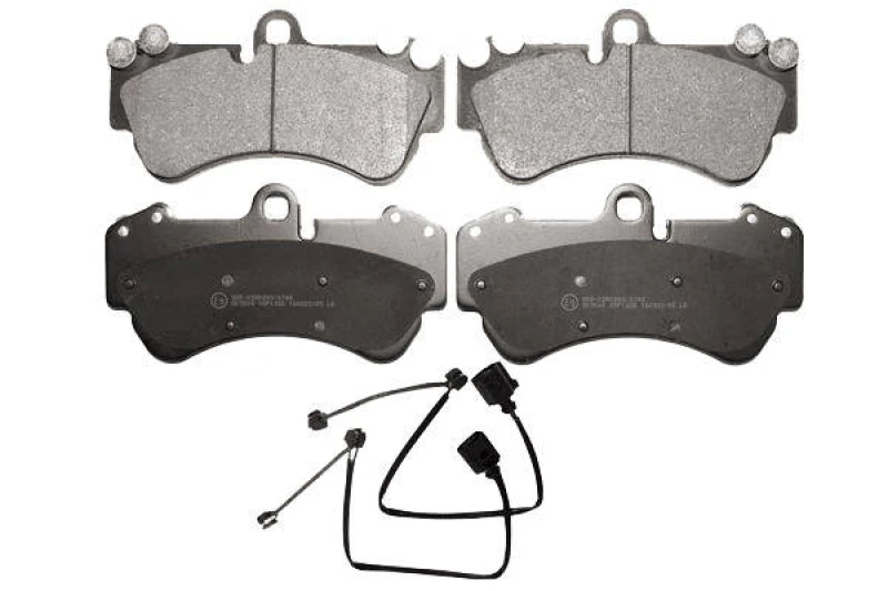 Image of LPR 05P1226A Brake pad set incl. wear warning contact Brake Pad Set,disc brake (402)
