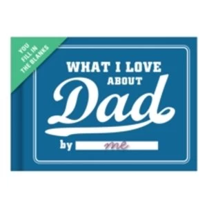 image of Knock Knock What I Love About Dad Fill in the Love Journal