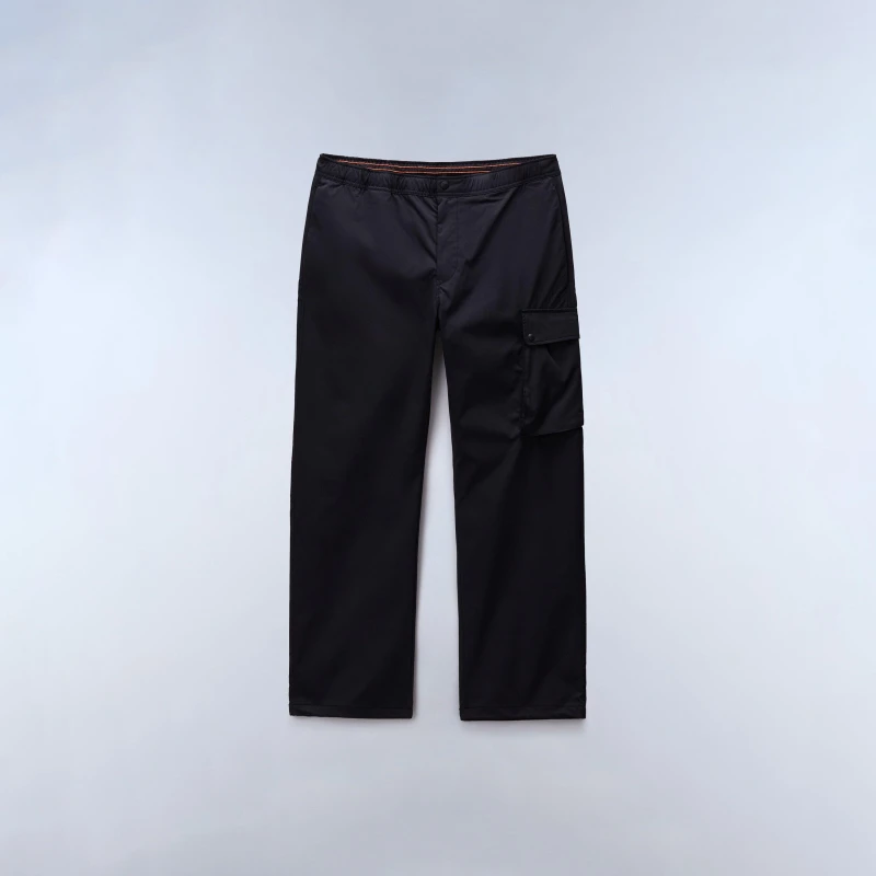 Image of Napapijri Mens Relaxed Fit Cargo Trousers Black Beauty male S