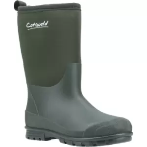 Image of Cotswold Hilly Neoprene Childrens Wellington Boot Unisex Green UK Size 3