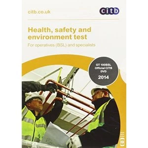 Image of Health, Safety and Environment Test for Operatives (BSL) and Specialists DVD-ROM 2014