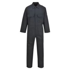 Image of Biz Weld Mens Flame Resistant Overall Bottle Green 3XL 32"