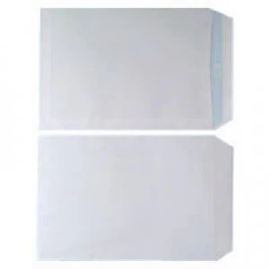 image of Nice Price Plain White C4 Envelopes Self Seal 90gsm White Pack of 250 WX3499