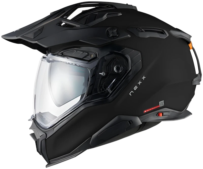 Image of Nexx X.WED3 Plain Black Matt Adventure Helmet Size XS
