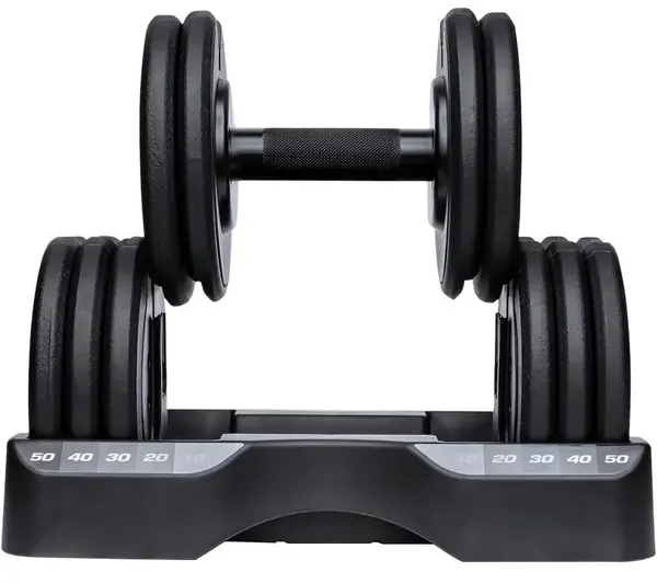 image of PROFORM Select-A-Weight Dumbbells - Set of 2, Blue & Black,Blue 043619151787