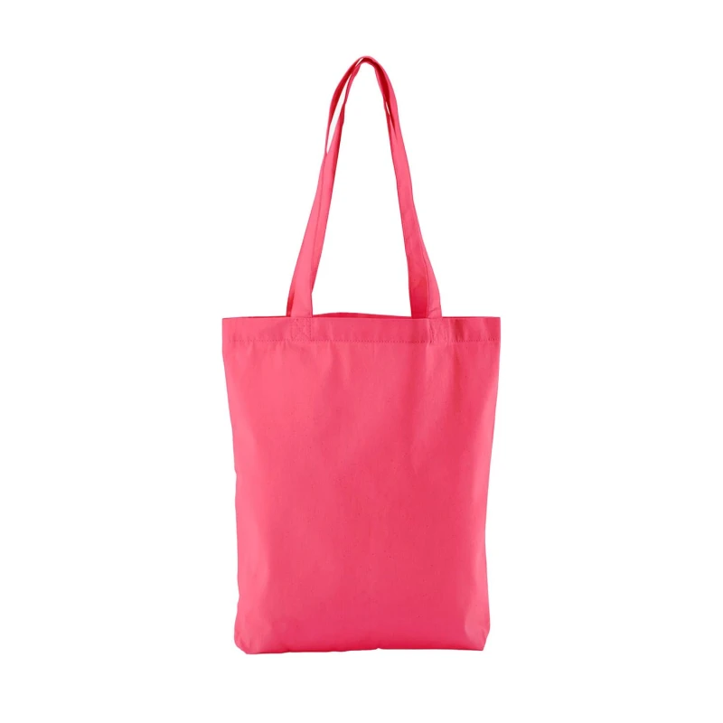 Image of Westford Mill Womens Twill Tote Bag in Raspberry Raspberry Female One Size