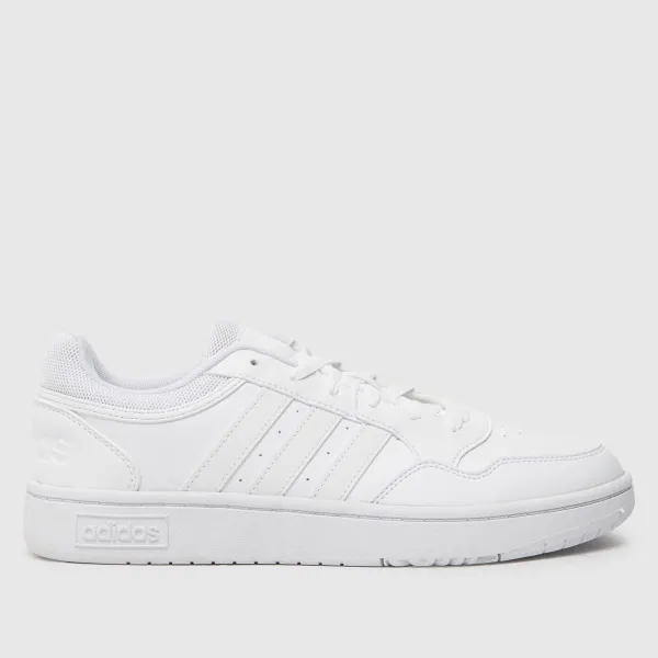 Image of adidas hoops 3.0 trainers in white White UK 10 (EU 44?)