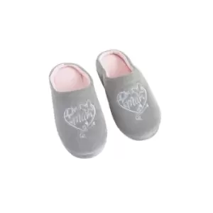 Image of Said with Sentiment Womens Mum Slippers Small