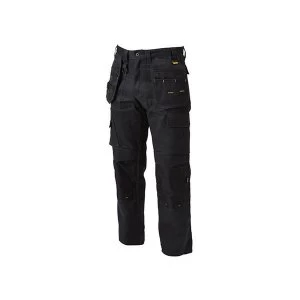 Image of DEWALT Pro Tradesman Black Trousers Waist 42" Leg 33in