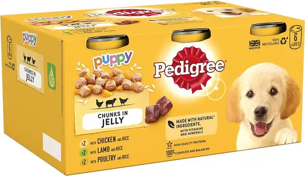 image of Pedigree Mixed Selection in Jelly Dog Food 400g