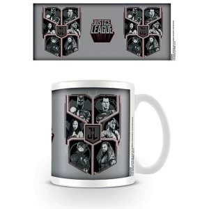 image of Justice League Movie - Character Shield Mug