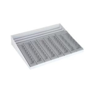Image of Original Coin Counter Tray Note Holder Sterling