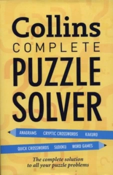 Image of Collins Complete Puzzle Solver Hardback
