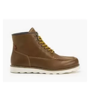 Image of Darrow Mocc Ankle Boots in Leather