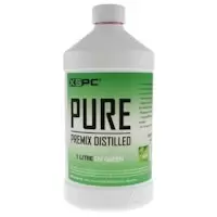 image of XSPC PURE Premix Distilled Coolant 1 Litre - UV Green